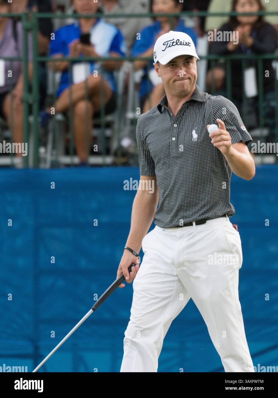 15 gennaio 2017 - durante l'ultimo round del PGA Sony Open alle Hawaii al Waialae Country Club di Honolulu, HI. - Steven Erler/CSM(immagine di credito: &Copy; Steven Erler/CSM via cavo ZUMA) Foto Stock