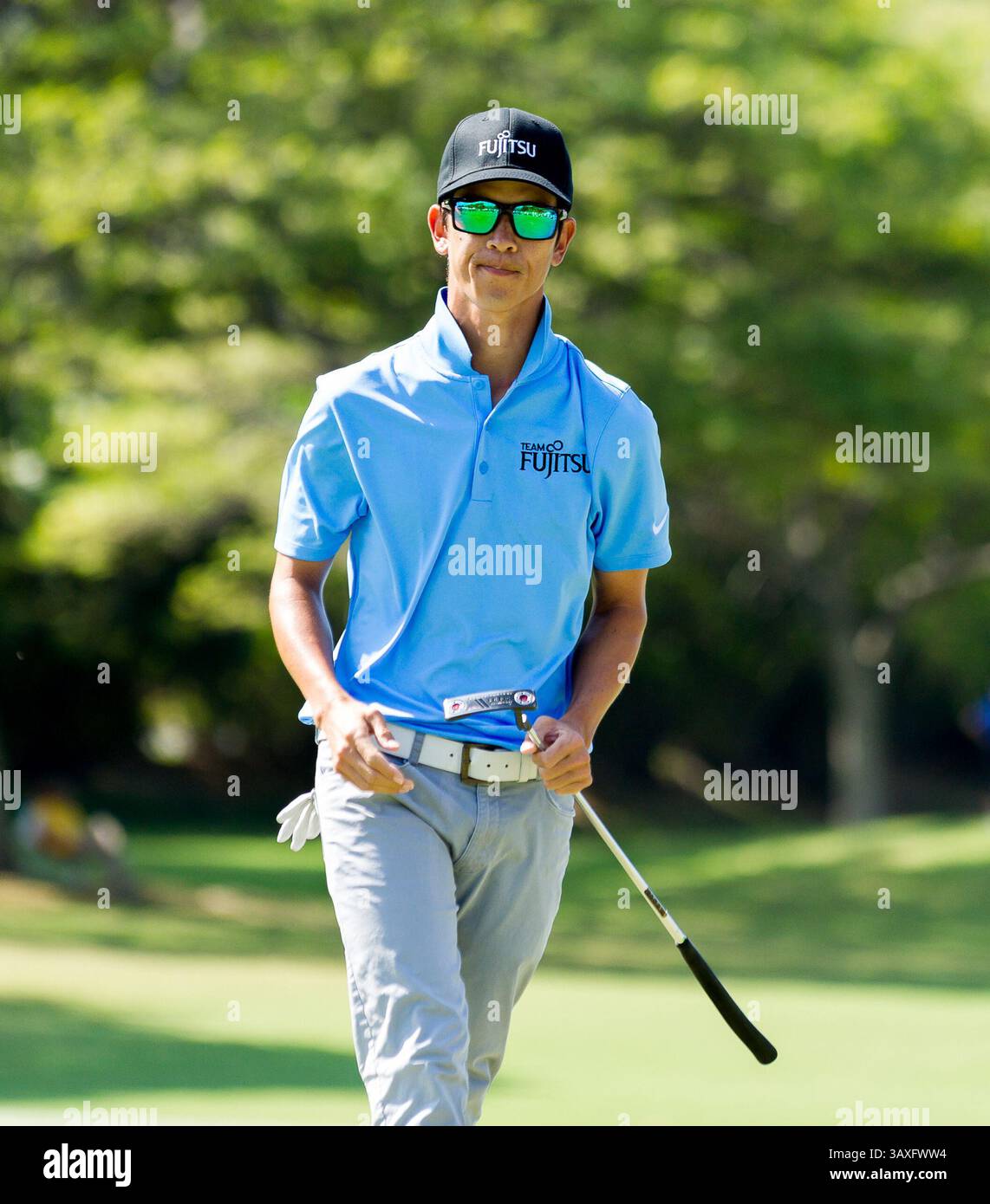 15 gennaio 2017 - durante l'ultimo round del PGA Sony Open alle Hawaii al Waialae Country Club di Honolulu, HI. - Steven Erler/CSM(immagine di credito: &Copy; Steven Erler/CSM via cavo ZUMA) Foto Stock