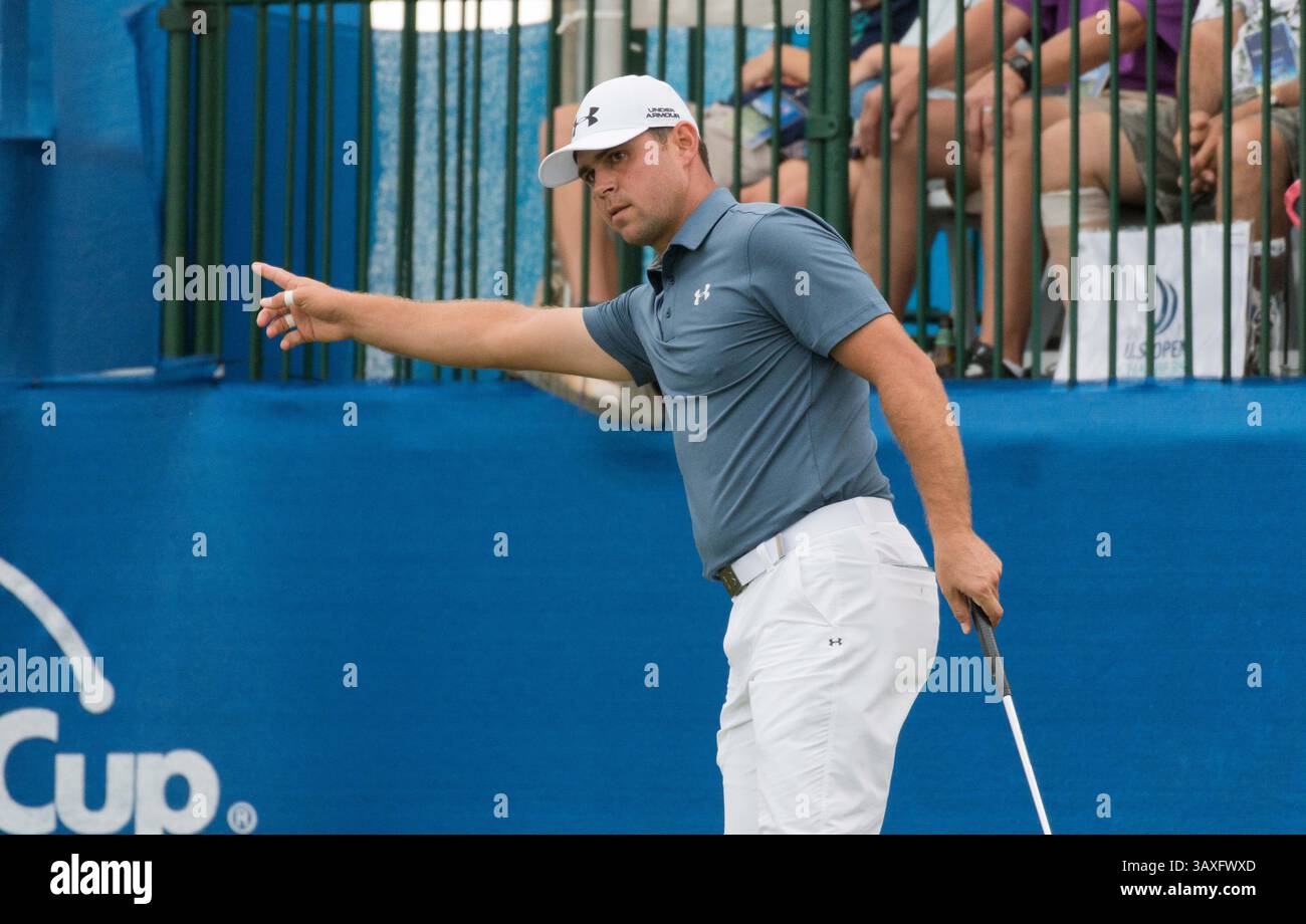 15 gennaio 2017 - durante l'ultimo round del PGA Sony Open alle Hawaii al Waialae Country Club di Honolulu, HI. - Steven Erler/CSM(immagine di credito: &Copy; Steven Erler/CSM via cavo ZUMA) Foto Stock