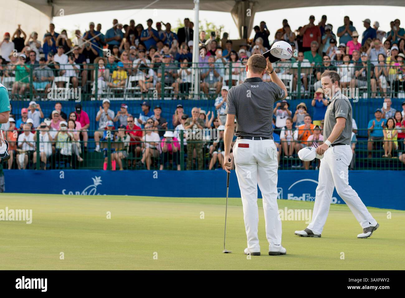 15 gennaio 2017 - durante l'ultimo round del PGA Sony Open alle Hawaii al Waialae Country Club di Honolulu, HI. - Steven Erler/CSM(immagine di credito: &Copy; Steven Erler/CSM via cavo ZUMA) Foto Stock