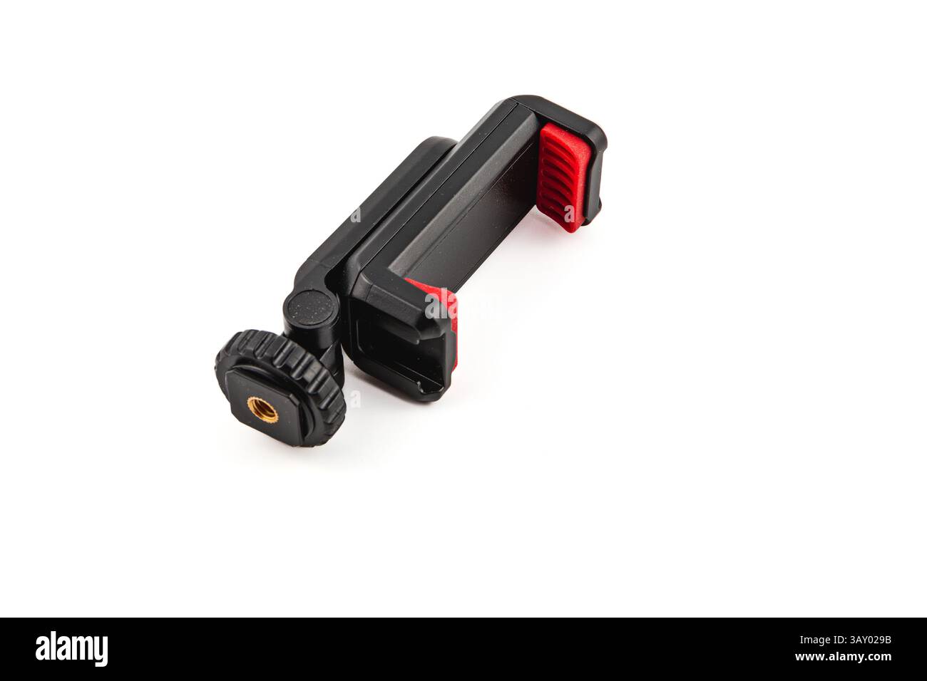 Leopoli Ucraina 08.04.25 questo dispositivo contiene in modo sicuro gli smartphone per la fotografia e la videografia. È dotato di impugnature regolabili e di una base robusta, ideale per la pulizia Foto Stock