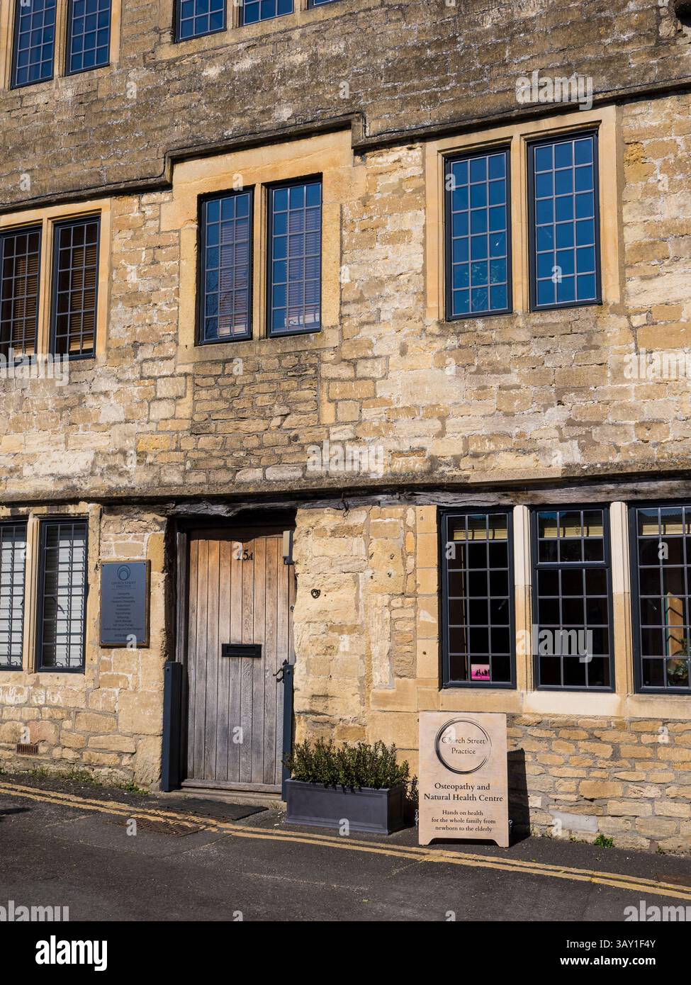 Church Street Practice - Osteopathy and Natural Health Clinic, Bradford-on-Avon, Wiltshire, Inghilterra, Regno Unito, GB. Foto Stock
