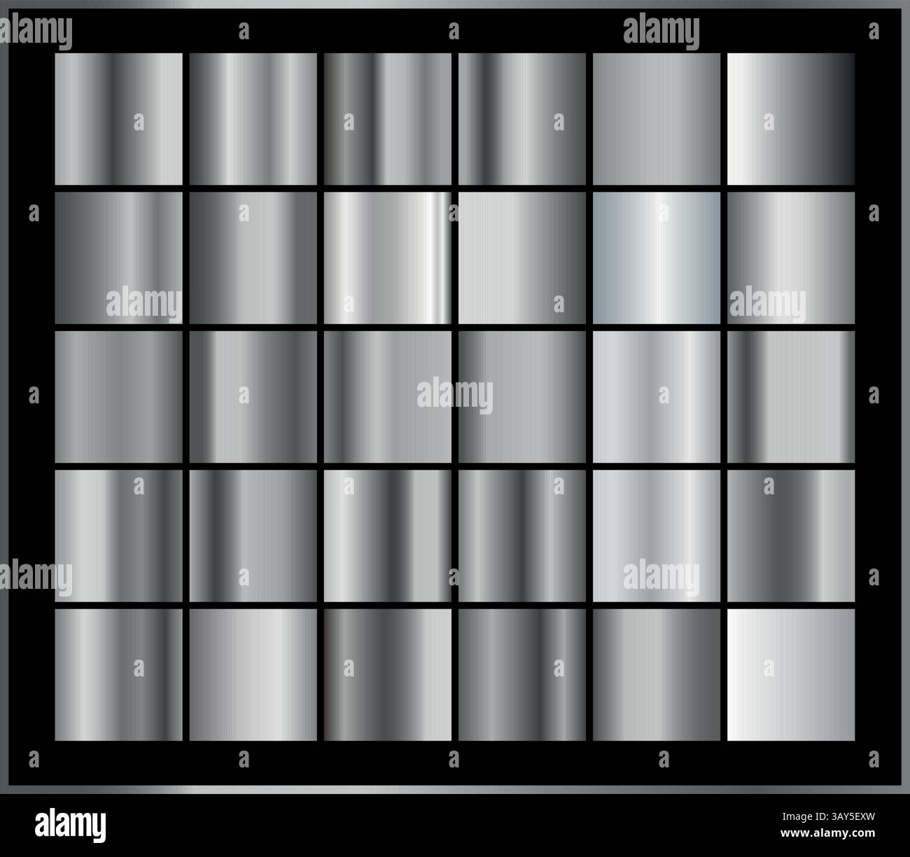 Sfondo con trama in lamina d'argento. Illustrazione Vettoriale