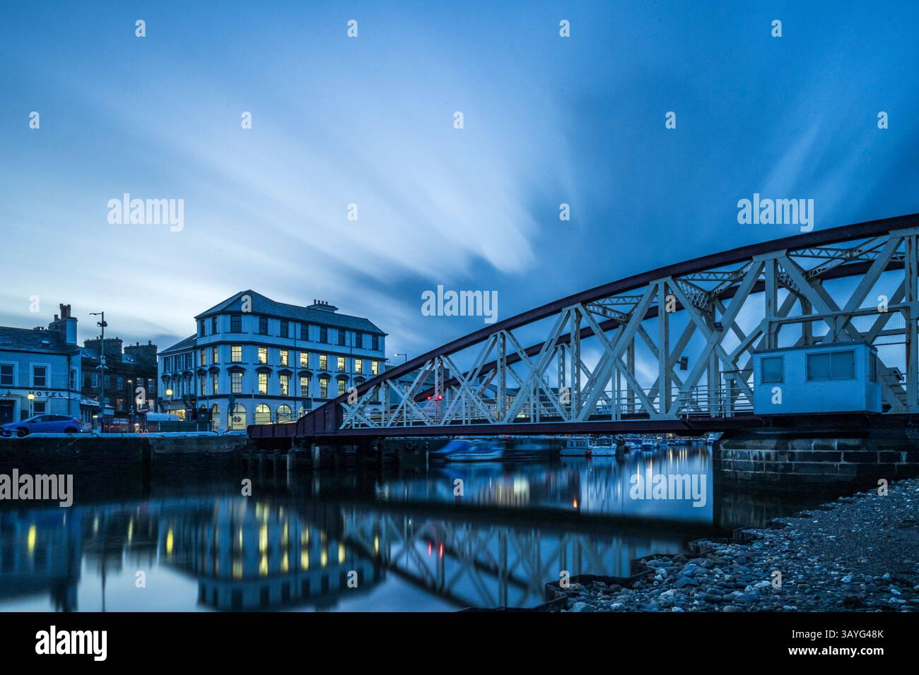 RAMSEY BRIDGE, ISOLA DI MAN Foto Stock