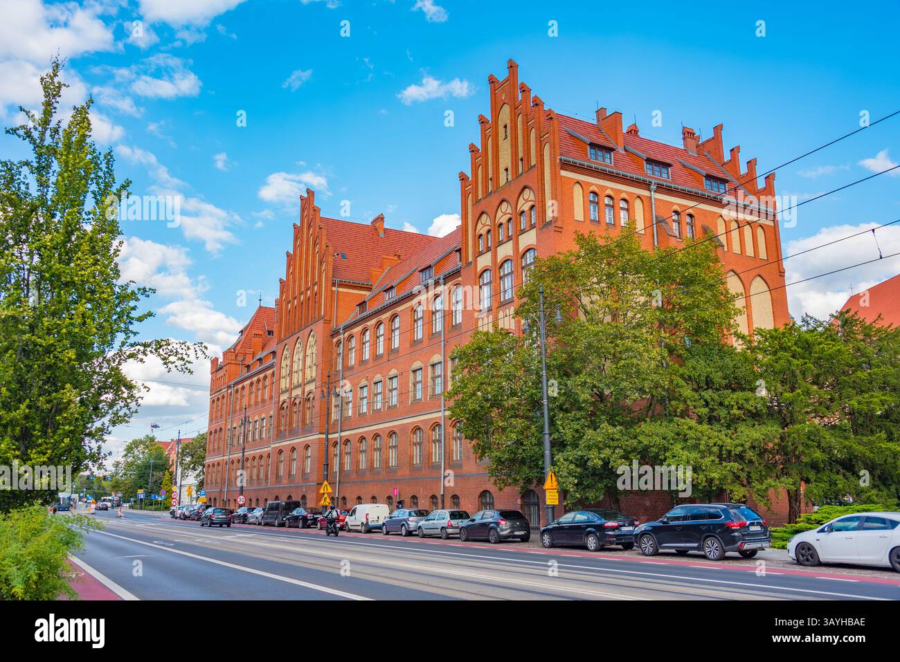 Facoltà di lettere, Università Nicolaus Copernicus di Torun, Polonia. IMMAGINE Foto Stock