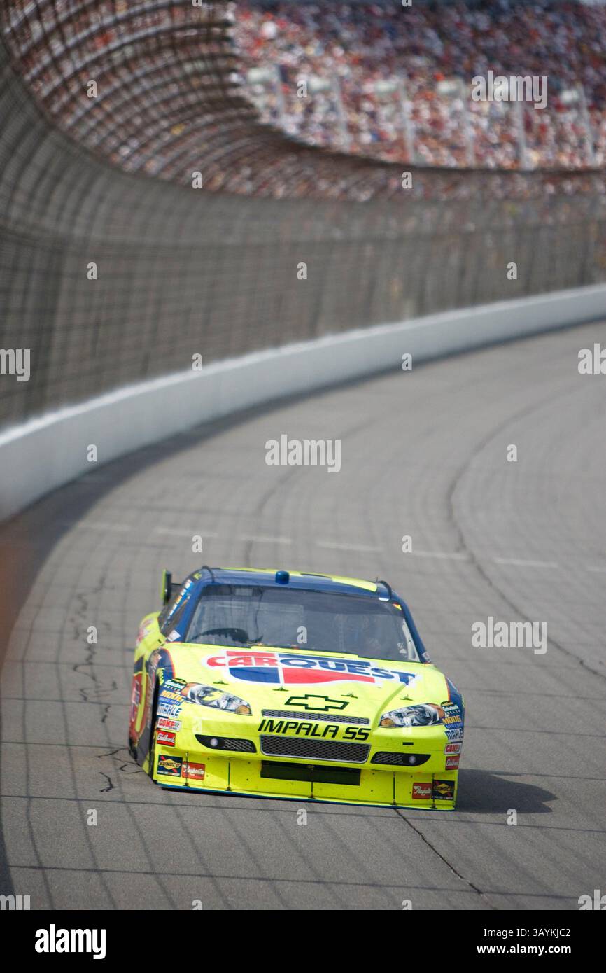 14 giugno 2009: 5 Mark Martin alla gara Life Lock 400, Michigan International Speedway, Brooklyn, Michigan. Foto Stock