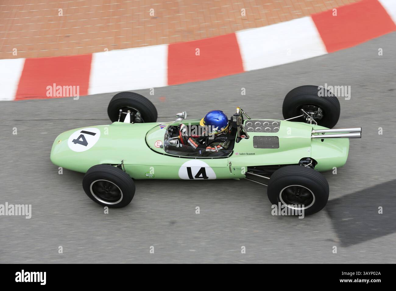 Lotus 24 Climax dal 1962, serie e, 1500 CC F1 dal 1961 al 1965, decimo Gran Premio Monaco Historique Foto Stock