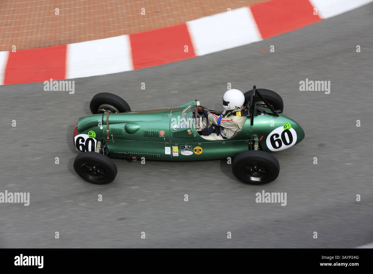 Cooper Bristol T20 Mk1 dal 1952, serie B, F1 e F2 Grand Prix di fronte al 1961, decimo Gran Premio Monaco Historique Foto Stock
