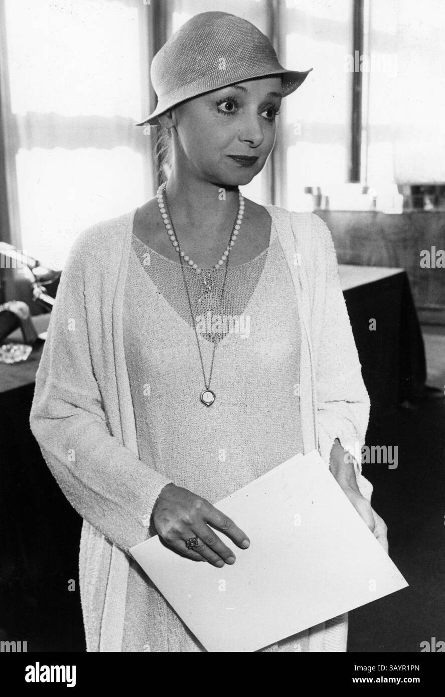 Anni '90 Archivio storico Milena Vukotic (Roma, 23 aprile 1935) è un'attrice italiana, vincitrice di un nastro d'argento nella foto: Milena Vukotic crediti: LaPresse/Alamy Live News Foto Stock