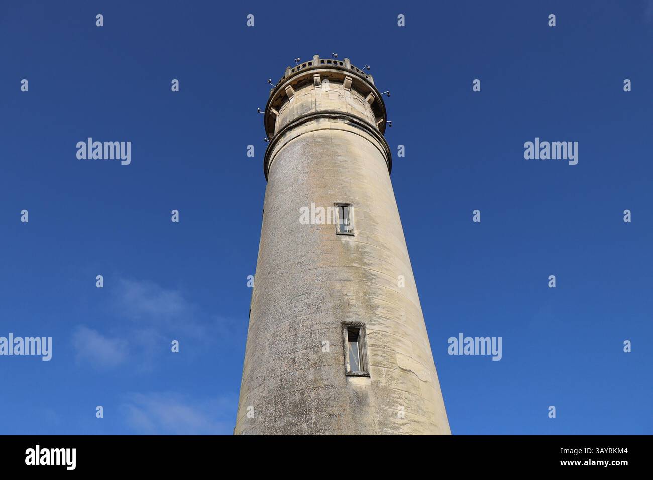 Faro vecchio, vista esterna, città di Honfleur, dipartimento di Calvados, Francia Foto Stock