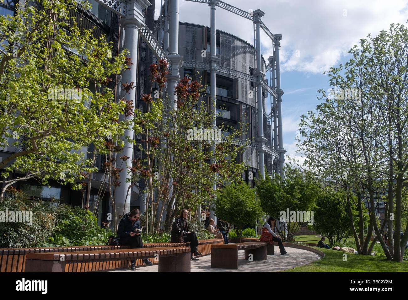 Regent's Canal, King's Cross, London, Regno Unito Foto Stock