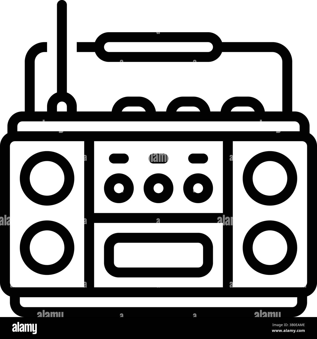 Icona per radio, comunicazione Illustrazione Vettoriale