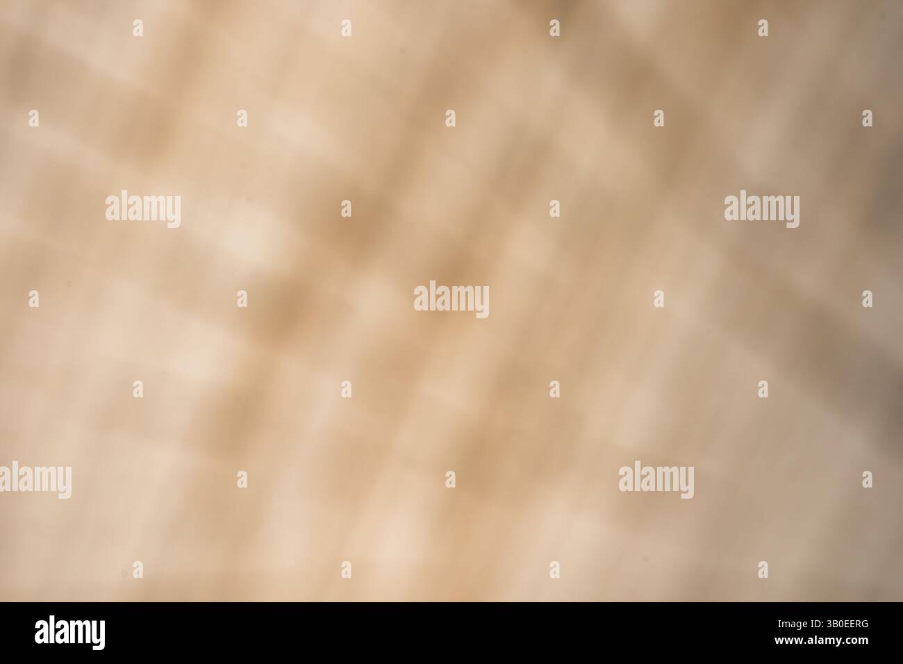 L'immagine è sfocata e difficile da identificare. Ha toni beige o marrone chiaro con linee o motivi più scuri, ma non caratteristiche distinte. Foto Stock