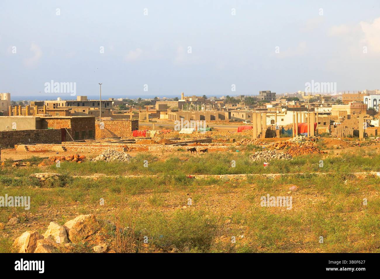 Distretto di Hadiboh Foto Stock