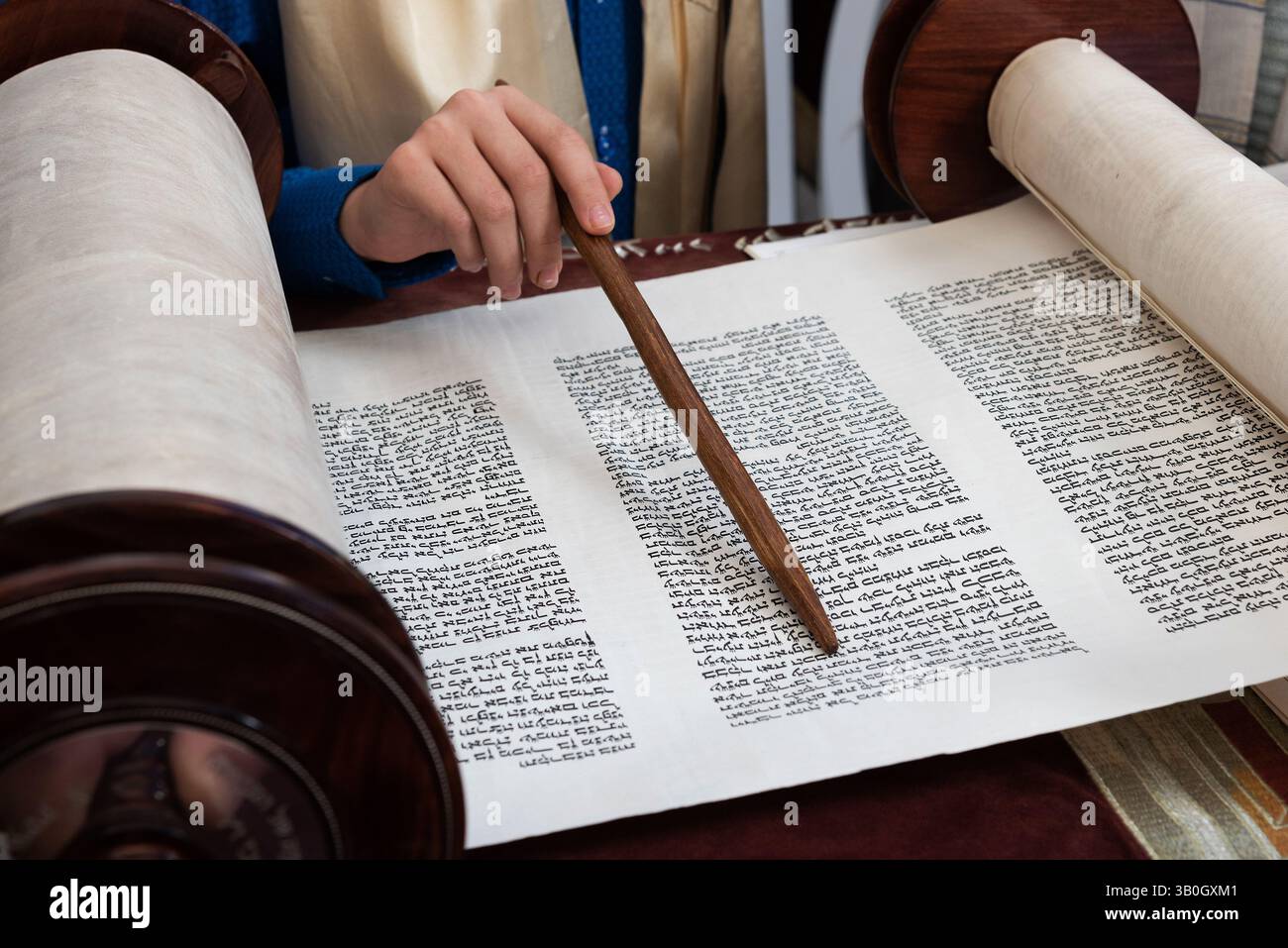 Yad Torah Pointer A Catena – Strumento Di Lettura Per Bibbia E Rotolo, Regalo Mitzvah Per Bar/Bat Mitzvah, Lungo 17 Cm