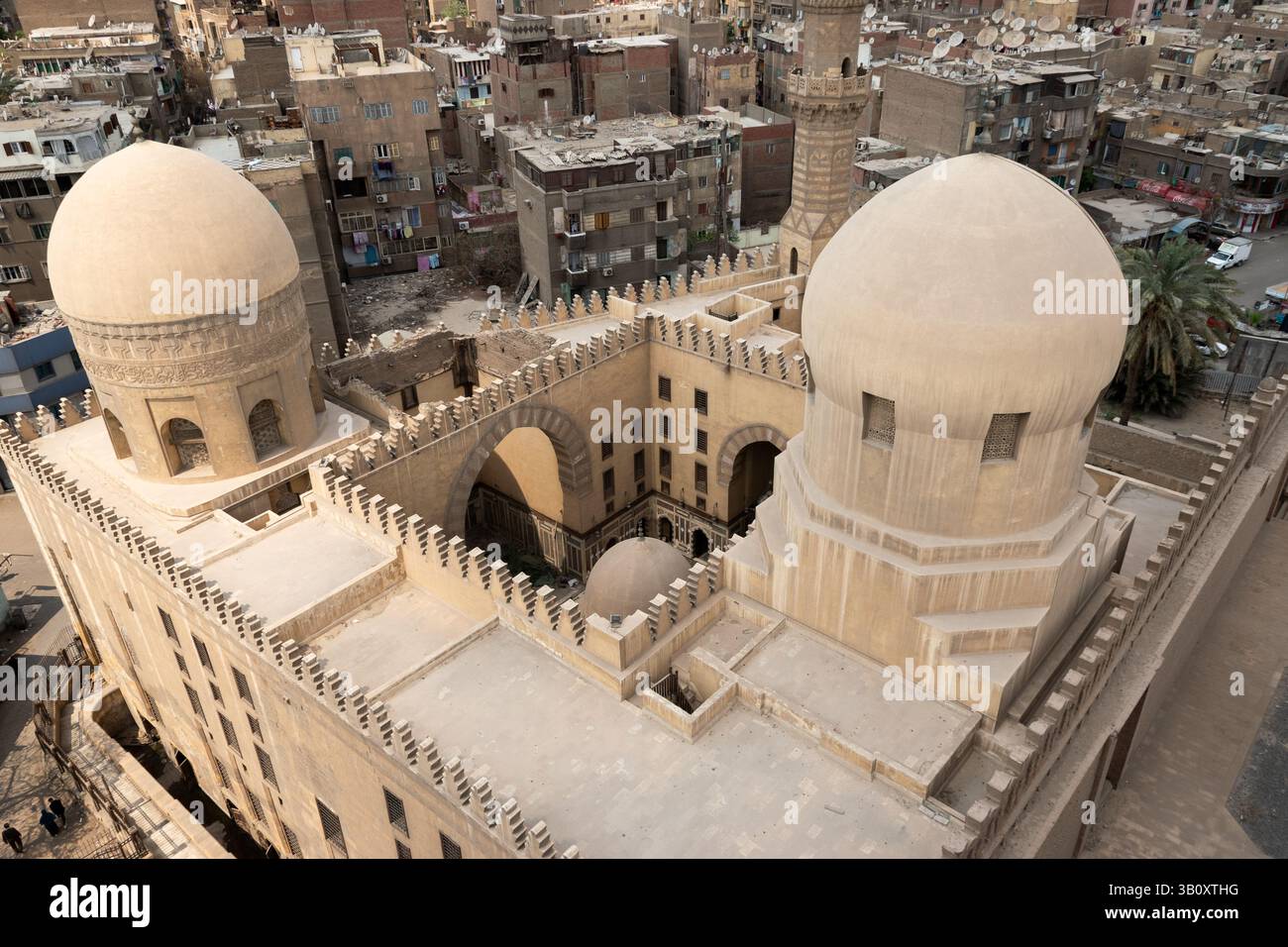 Ibn Tulun moschea, Il Cairo, Egitto Foto Stock