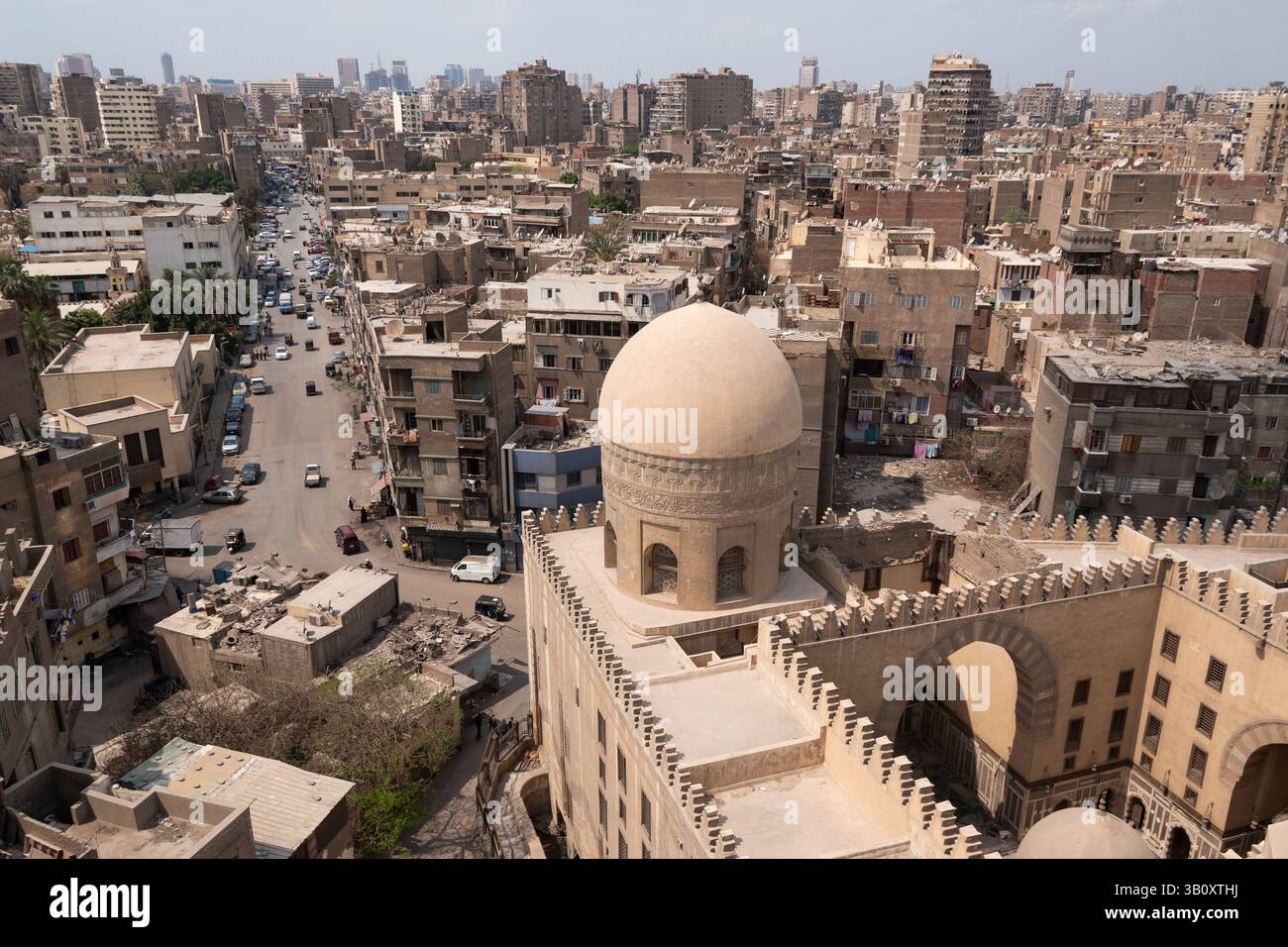 Ibn Tulun moschea, Il Cairo, Egitto Foto Stock