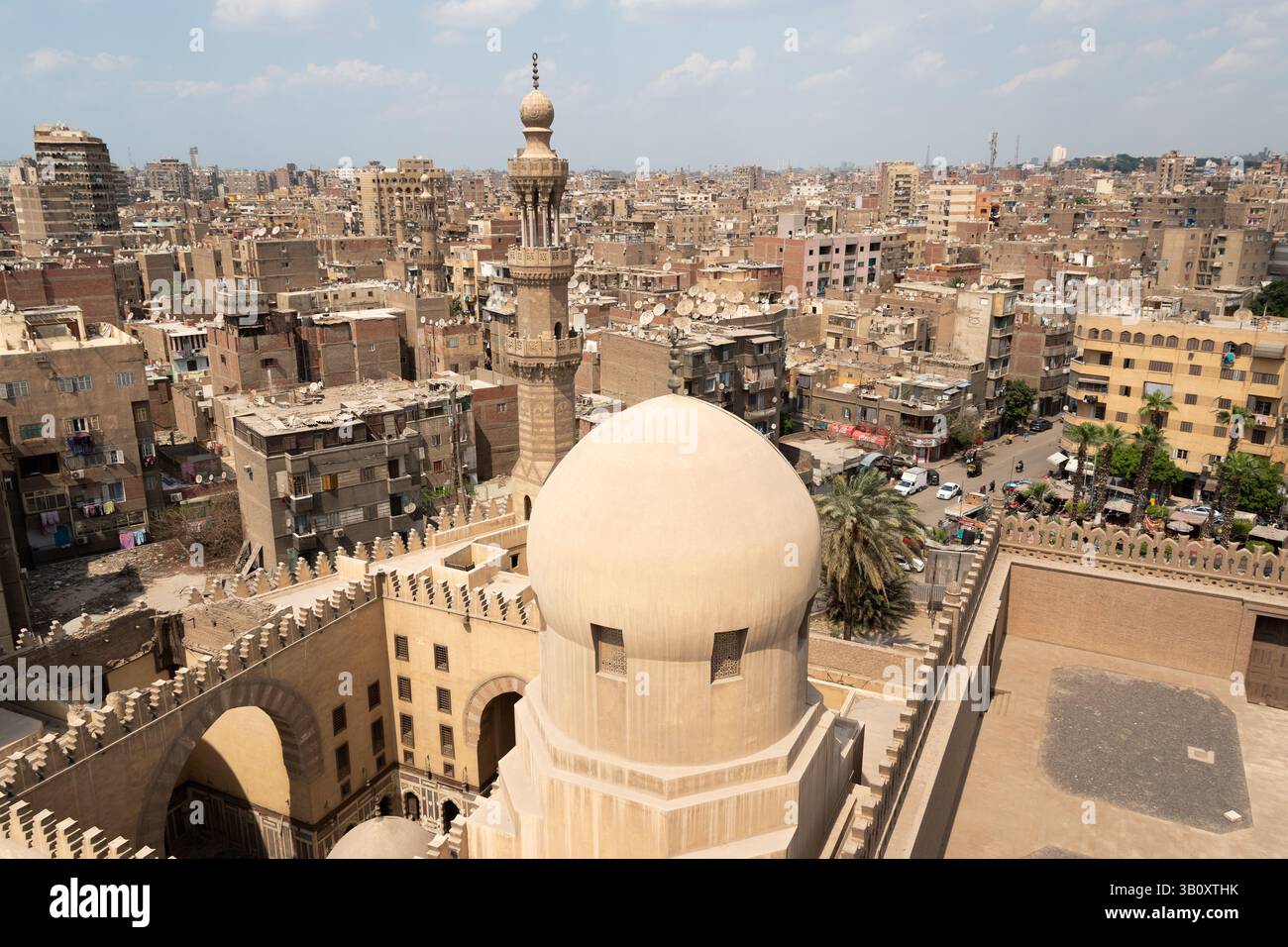 Ibn Tulun moschea, Il Cairo, Egitto Foto Stock