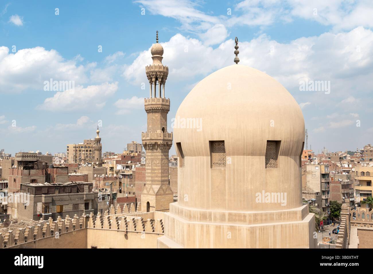 Ibn Tulun moschea, Il Cairo, Egitto Foto Stock