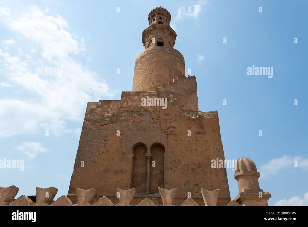 Ibn Tulun moschea, Il Cairo, Egitto Foto Stock