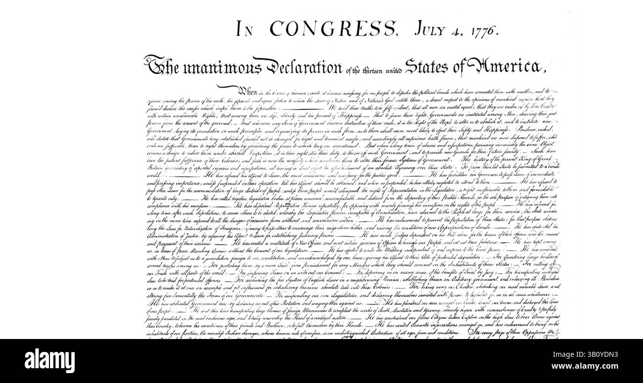 Immagine delle forme che si spostano sul documento con testo Foto Stock