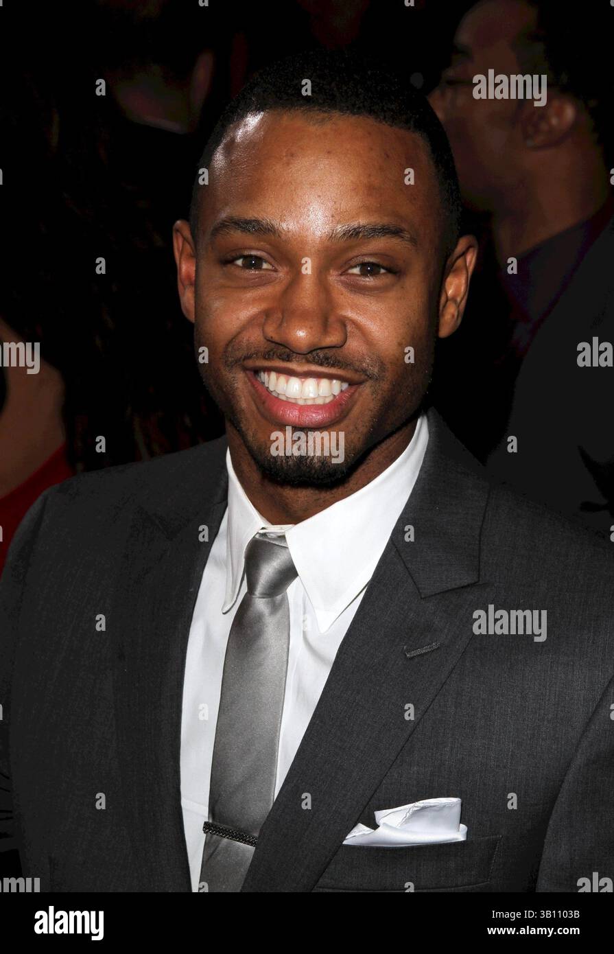 15 novembre 2010 - Hollywood, California, Stati Uniti - TERRENCE JENKINS alla prima "Burlesque" tenutasi al Grauman's Chinese Theatre di Hollywood. (Immagine di credito: © Glenn Weiner/ZUMApress.com) Foto Stock