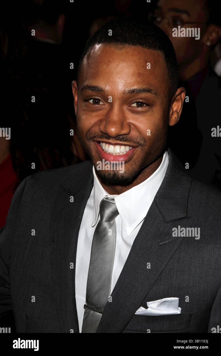 15 novembre 2010 - Hollywood, California, Stati Uniti - TERRENCE JENKINS alla prima "Burlesque" tenutasi al Grauman's Chinese Theatre di Hollywood. (Immagine di credito: © Glenn Weiner/ZUMApress.com) Foto Stock
