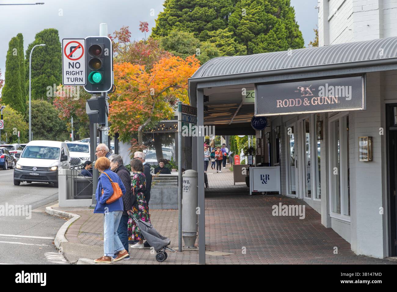 Rodd & Gunn, negozio di abbigliamento maschile della nuova Zelanda, negozio nel centro di Bowral, nuovo Galles del Sud, Australia Foto Stock