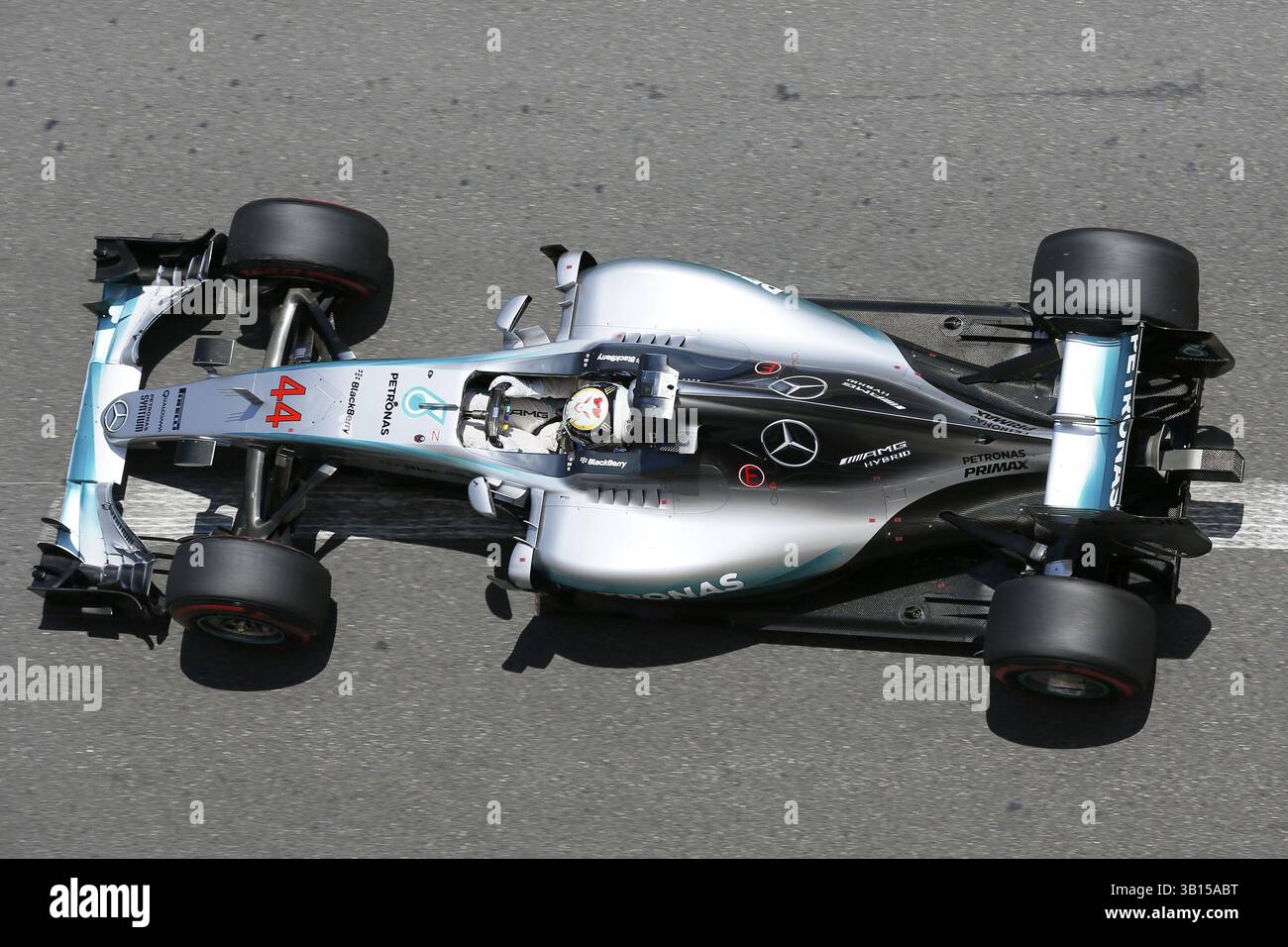 Lewis Hamilton, Mercedes, Gran Premio di Formula 1 Monaco 2015 Foto Stock