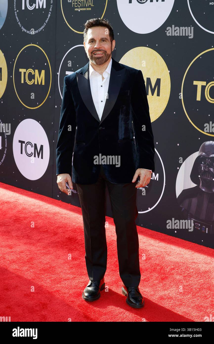 24 aprile 2025, Los Angeles, California, USA: Mario Cantone alla serata inaugurale del TCM Classic Film Festival 2025 tenutasi presso il TCL Chinese Theatre IMAX (Credit Image: © Nina Prommer/ZUMA Press Wire) SOLO PER USO EDITORIALE! Non per USO commerciale! Foto Stock