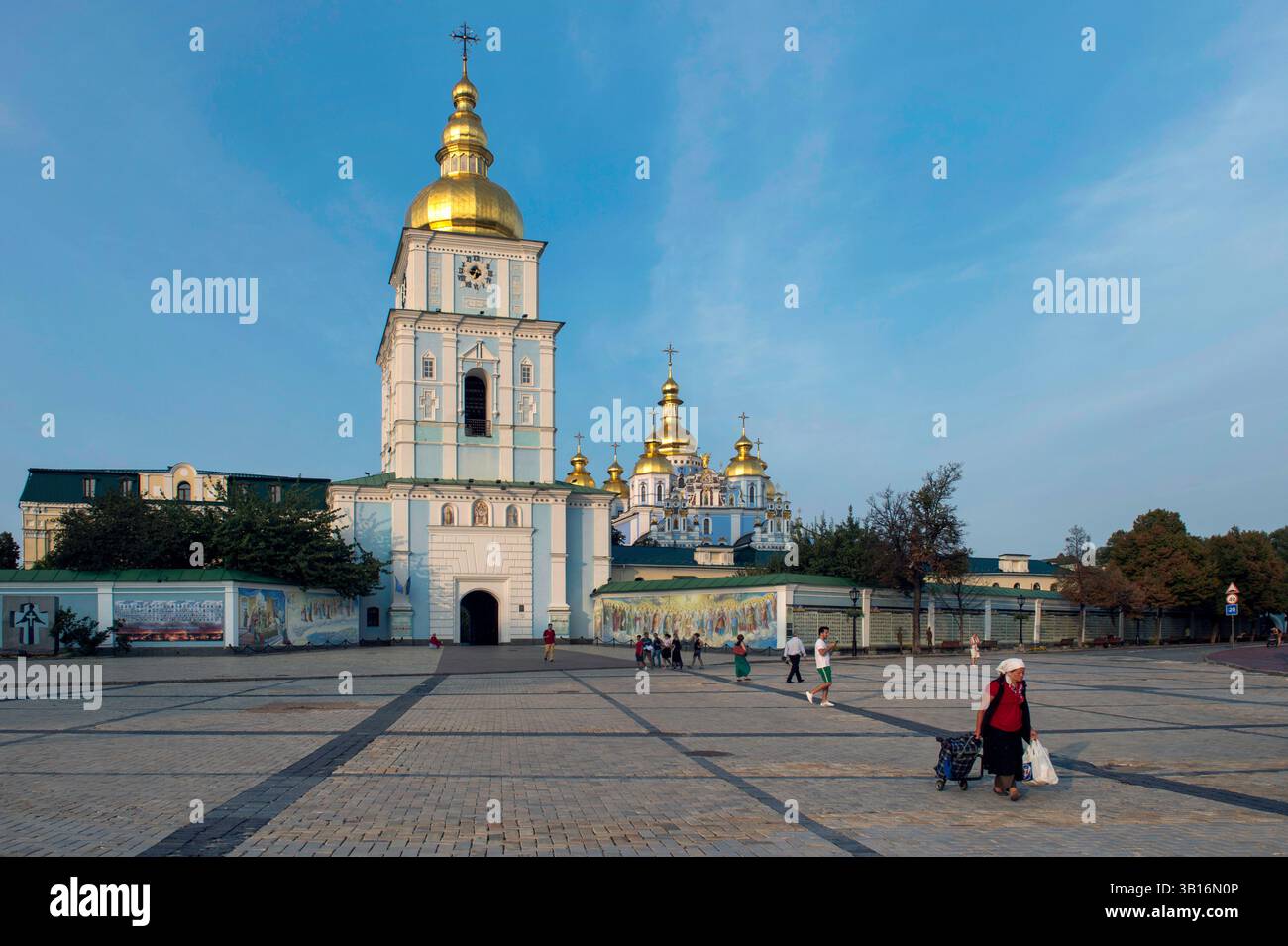 Monastero ortodosso di San Michele, Kiev, Ucraina Foto Stock