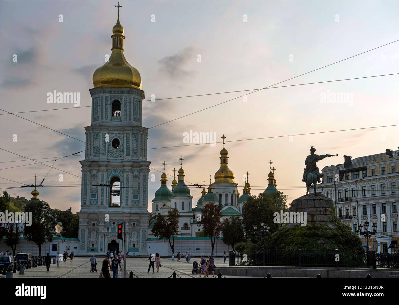 La cattedrale di Santa Sofia prende il nome dalla cattedrale di Santa Sapienza (Santa Sapienza) del vi secolo a Costantinopoli, l'attuale Istanbul Foto Stock