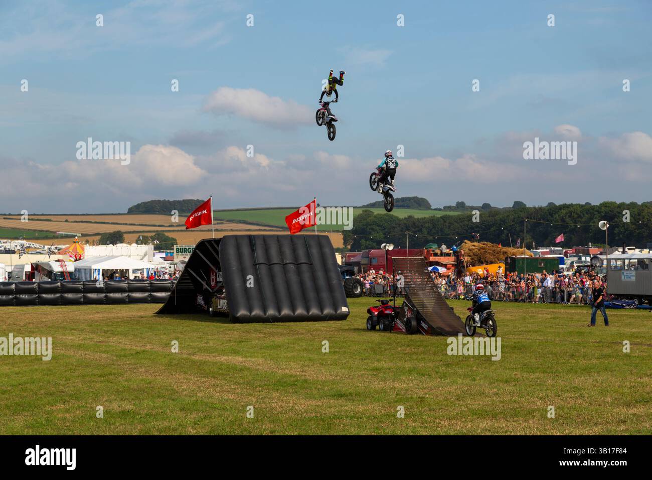 Visualizzazione Acrobatica del ciclo del motore Foto Stock