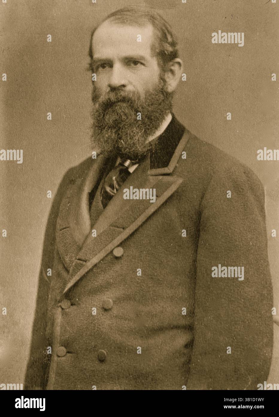 06 giugno 1910 - USA - JASON GOULD o JAY GOULD (27 maggio 1836 - 2 dicembre 1892) è stato uno speculatore statunitense. È stato a lungo diffamato come un barone rapinatore archetipo, i cui successi lo hanno reso il nono americano più ricco della storia. Data esatta sconosciuta. . (Immagine di credito: © BuyEnlarge/ZUMAPRESS.com) Foto Stock