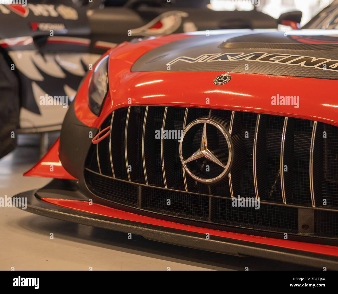 São Paolo, Brasile - 20 aprile 2024: Auto da corsa sul circuito Interlagos (autodromo de Interlagos) Foto Stock