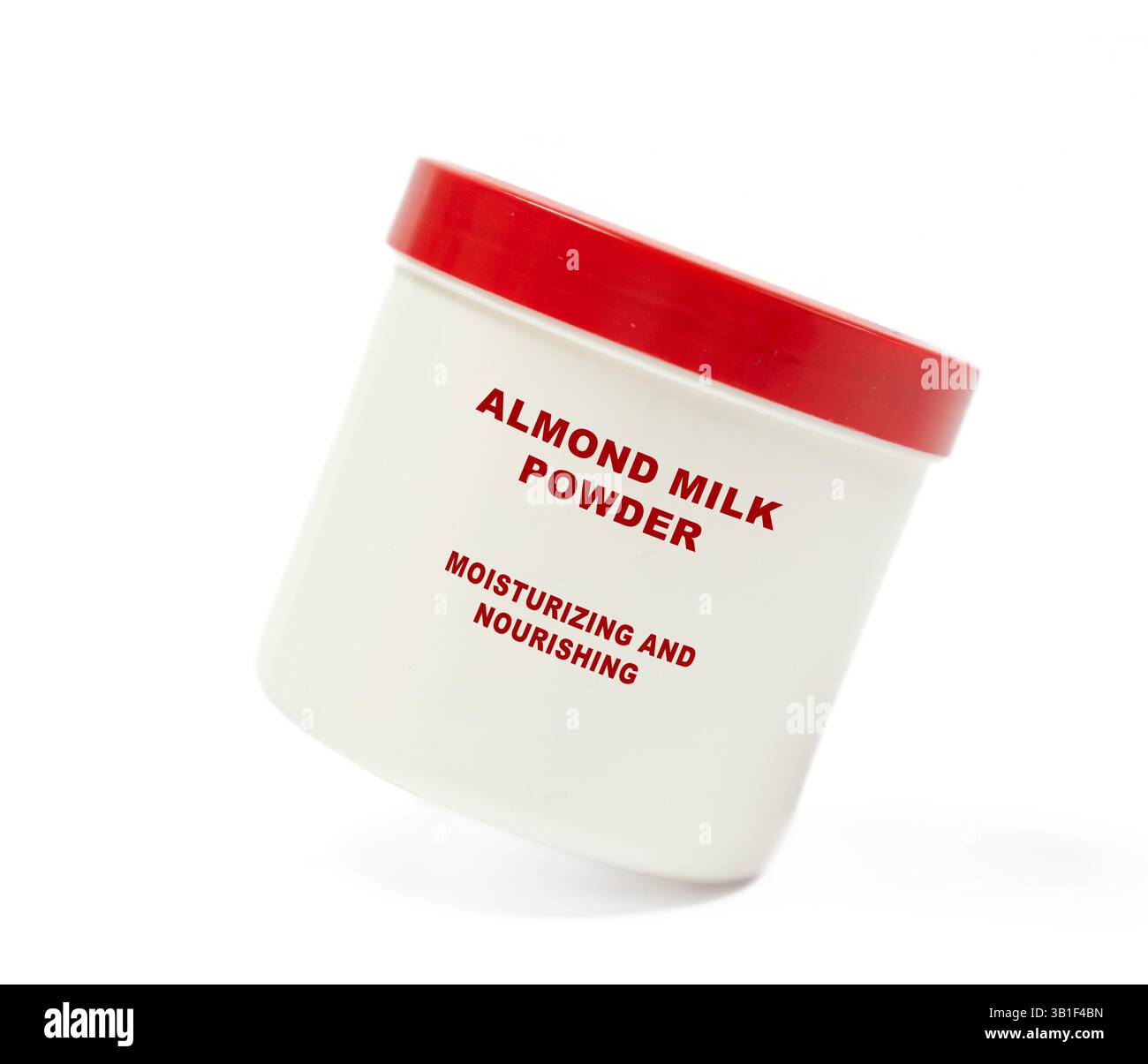 Latte di mandorla in polvere. Idrata delicatamente la pelle, lasciandola morbida e liscia. Foto Stock