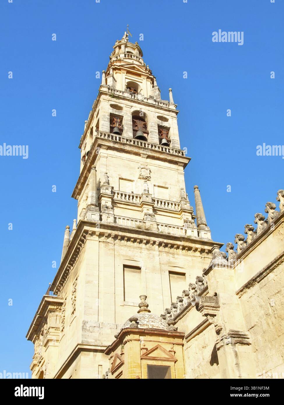 Torre campanaria della moschea di Cordova - Spagna Foto Stock