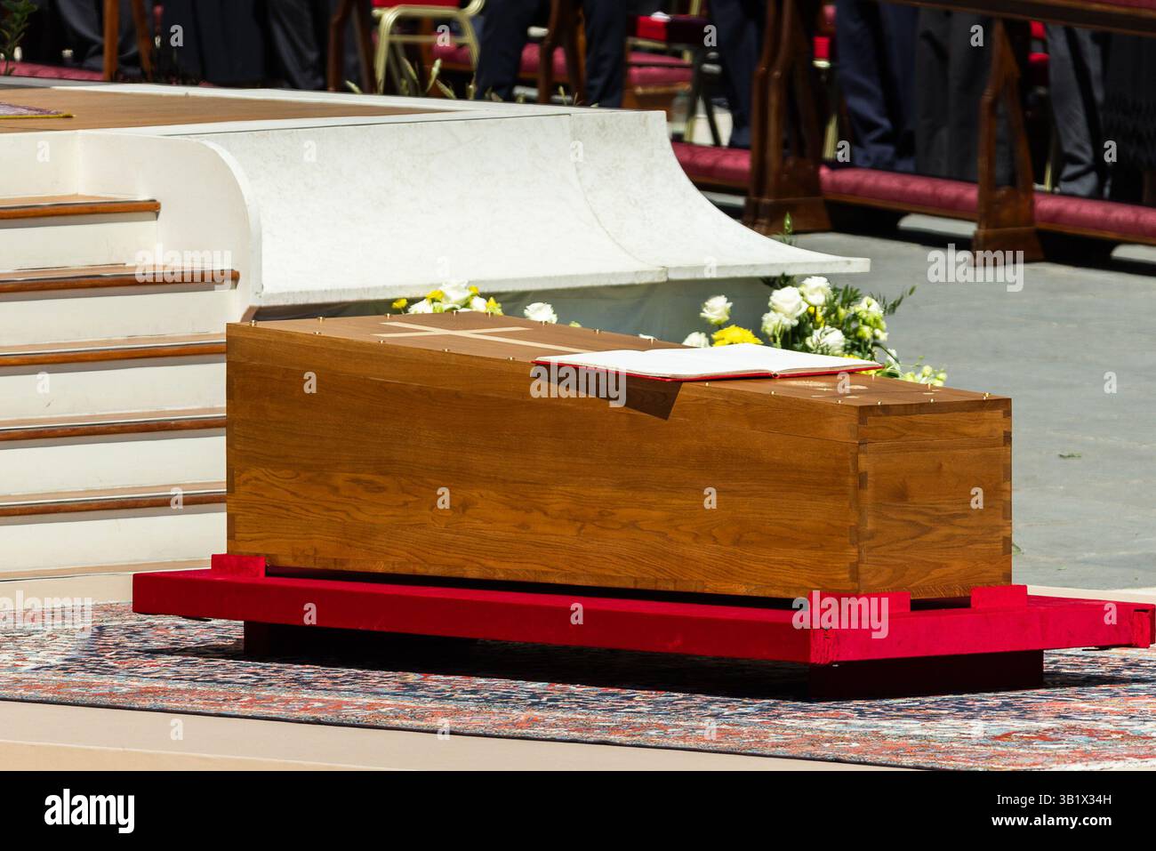 Roma, Italia. 26 aprile 2025. Il funerale di Papa Francesco del 26 aprile 2025 in Vaticano, Roma, Italia.*solo uso editoriale* CAP/PLF © Ufficio Presidenziale dell'Ucraina via Credit: Capital Pictures/Alamy Live News Foto Stock