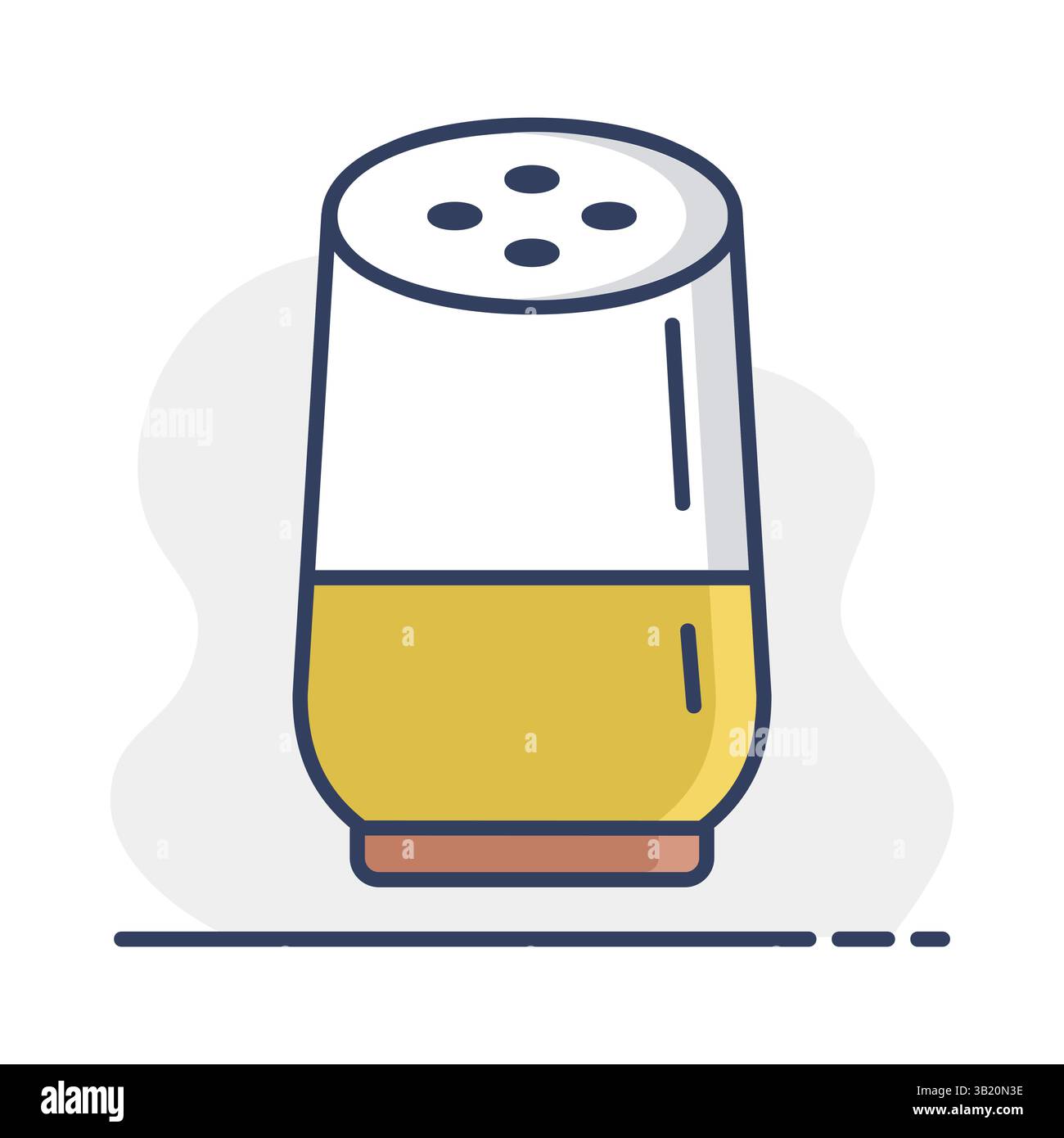 Altoparlante per la casa intelligente con icona digitale, Virtual Assistant Vector Isolated. Simbolo grafico per il design di applicazioni, logo, app e siti Web musicali e audio Illustrazione Vettoriale