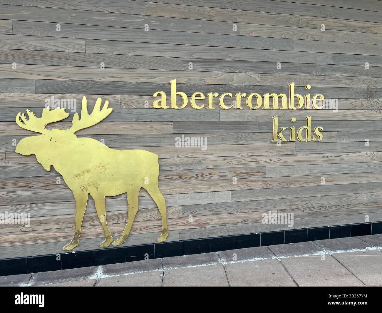 Negozio Abercrombie Kids al centro commerciale Oakbrook Center di Oakbrook, Illinois Foto Stock