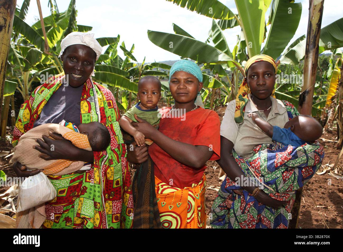 22 settembre 2009 - Muyenga, Burundi - assistenza all'infanzia nelle zone rurali del Burundi. In ogni comunità c'è un post sanitario di base dove le madri vanno con i loro bambini per il controllo medico (immagine di credito: © Ton Koene/ZUMA Press) Foto Stock