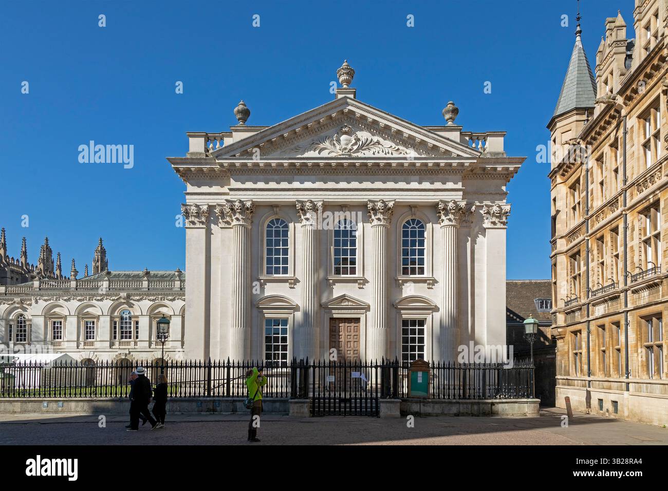 Senato, King's Parade, Cambridge, Inghilterra, Gran Bretagna Foto Stock
