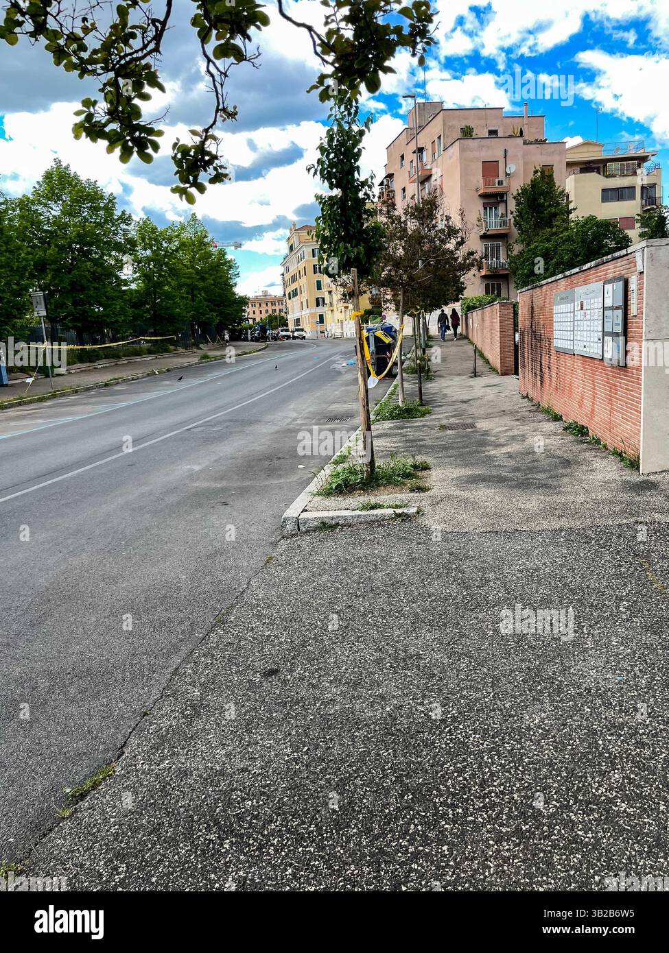 25-27 APRILE 2025 - Roma durante la traslazione e il funerale di Papa Francesco (foto di Giovanna Onofri) Foto Stock