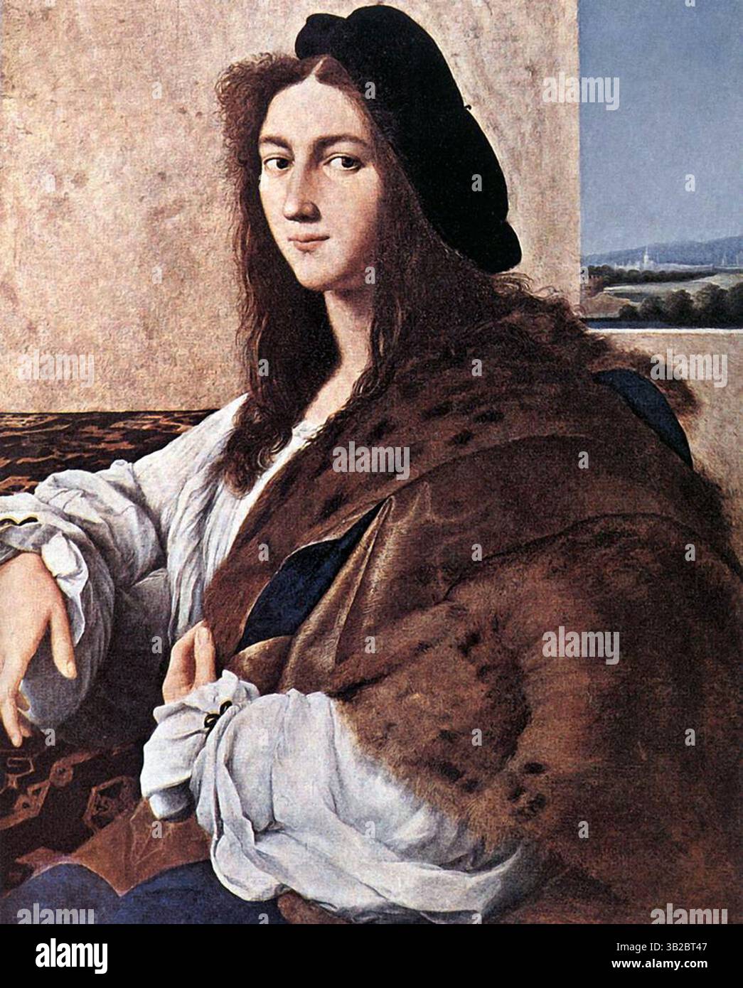 Ritratto di un giovane di Raffaello Raffaello - Catalogo di dipinti rimossi dalla Polonia dalle autorità di occupazione tedesche negli anni 1939-1945. 1, Foto Stock