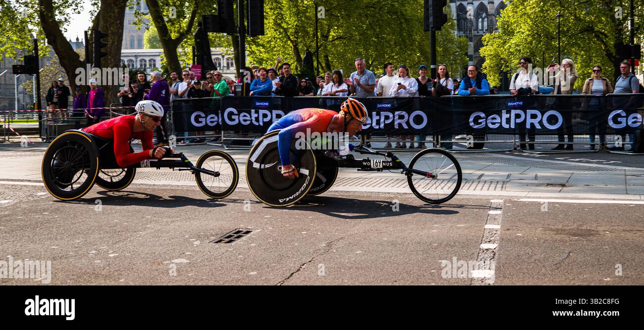Maratona di Londra 2025 Foto Stock