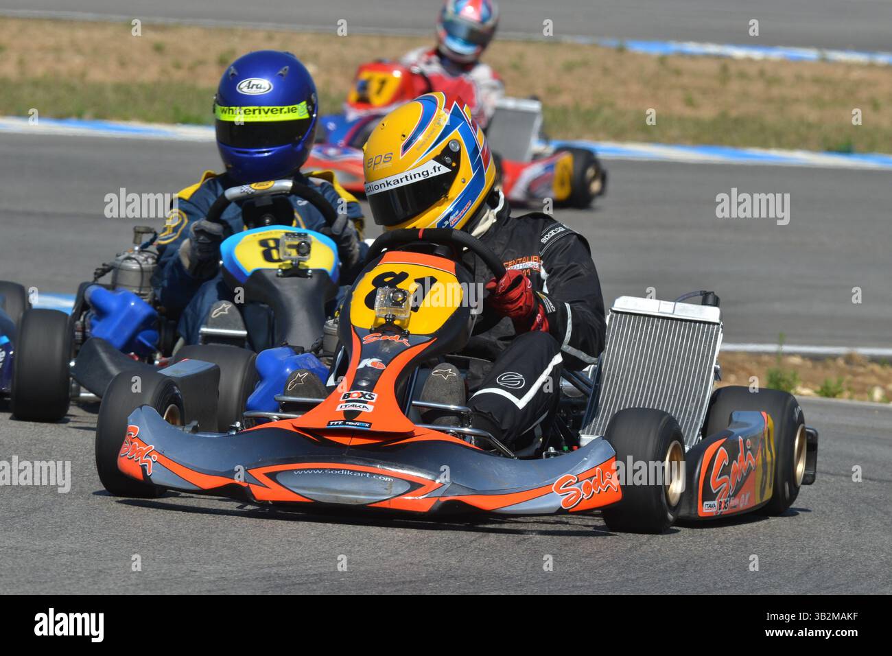 Jules Gounon è un pilota francese professionista, la sua carriera si concentra sulle corse automobilistiche sportive, suo padre Jean-Marc Gounon ha gareggiato in 9 Gran premi tra il 1993 e il 1994. Foto Stock