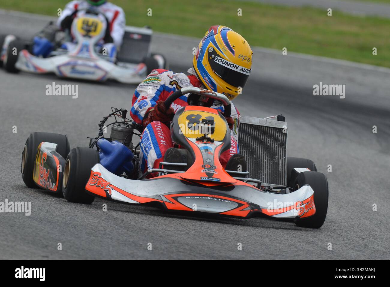 Jules Gounon è un pilota francese professionista, la sua carriera si concentra sulle corse automobilistiche sportive, suo padre Jean-Marc Gounon ha gareggiato in 9 Gran premi tra il 1993 e il 1994. Foto Stock
