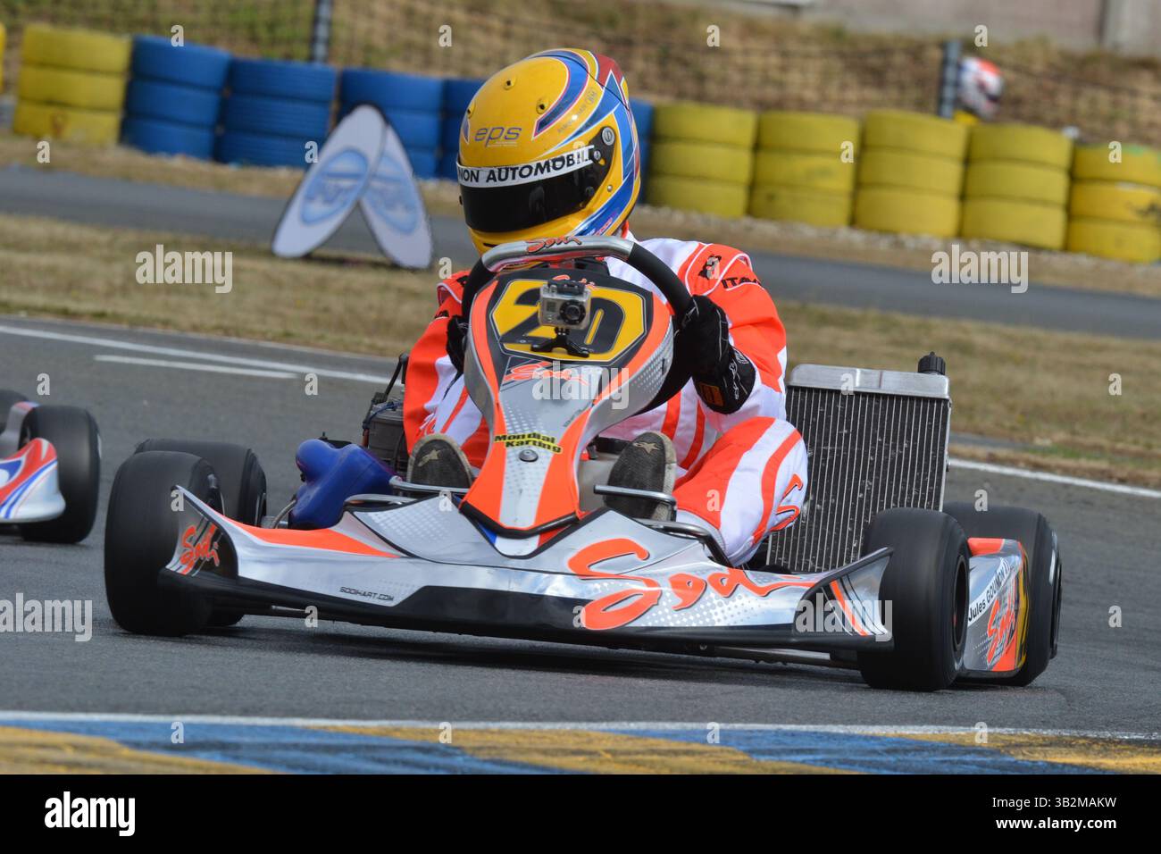 Jules Gounon è un pilota francese professionista, la sua carriera si concentra sulle corse automobilistiche sportive, suo padre Jean-Marc Gounon ha gareggiato in 9 Gran premi tra il 1993 e il 1994. Foto Stock