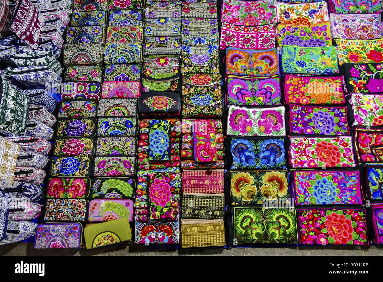Set di pattern senza cuciture, CONTINENT  Foto Stock