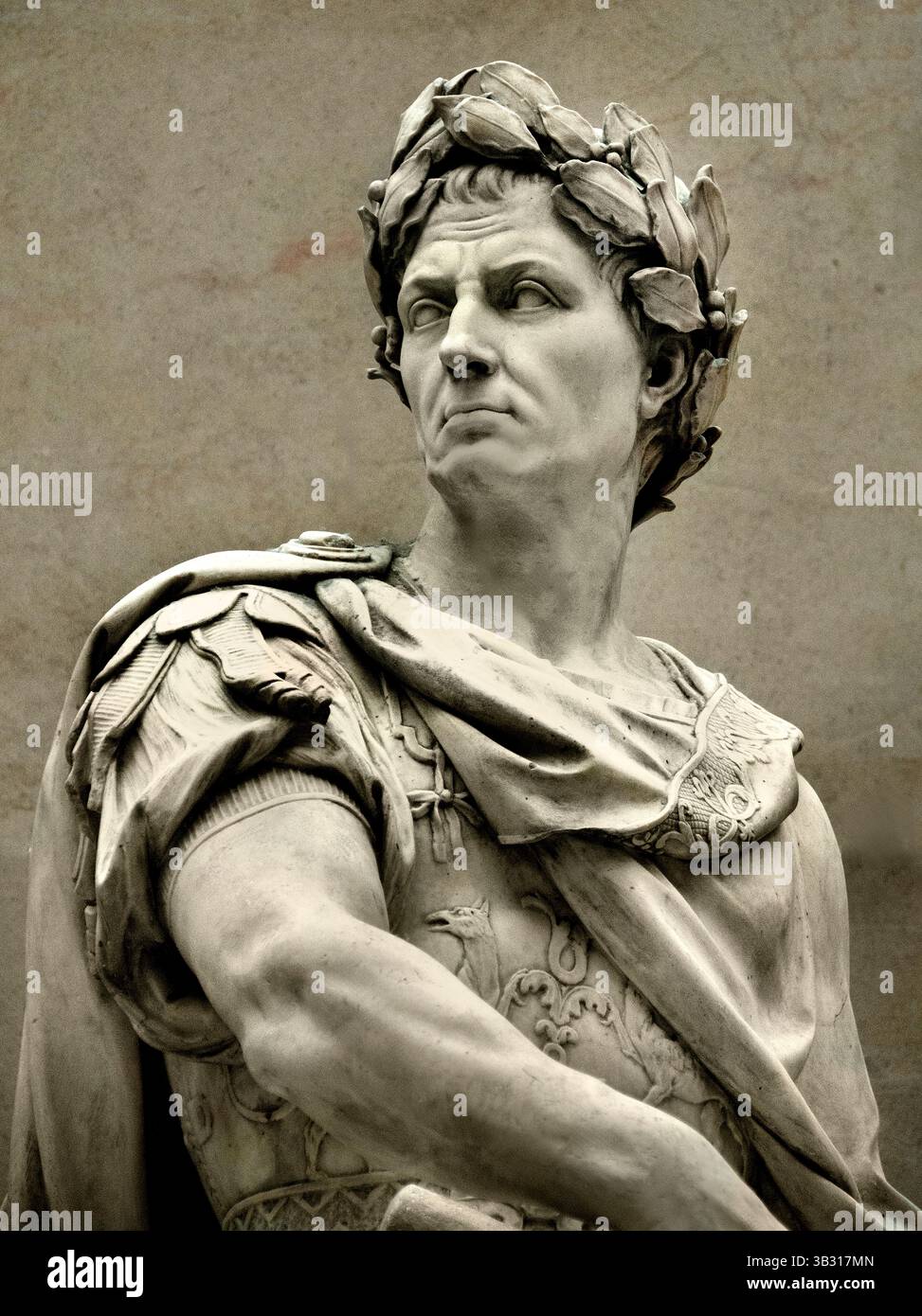 Cesare,Romano,generale,Roma,Gaio Giulio Cesare,Giulio Cesare,statista,imperatore,dominazione,Repubblica Romana,Gaio,Giulio,marmo fine art,100,44,a.C.,Museo, Foto Stock